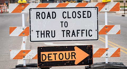 Road Closures and Detours Interactive Map