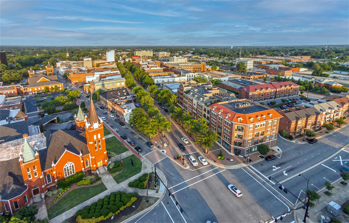 Downtown Fayetteville Skyline