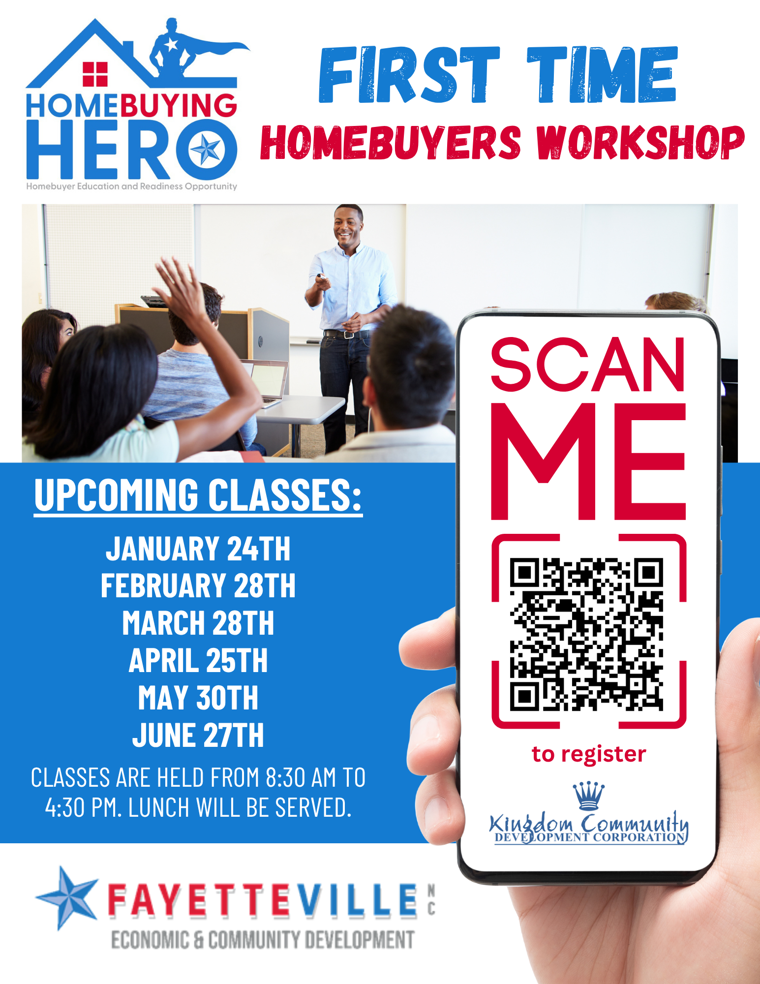 Early 2026 First Time Homebuyer Workshop Schedule