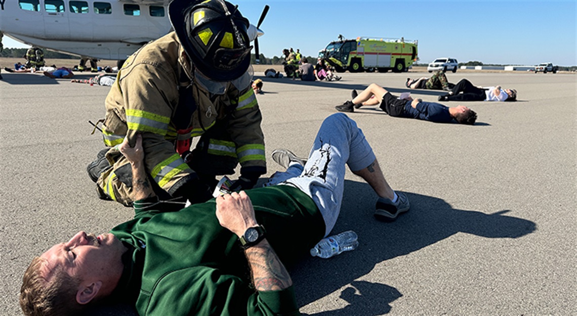 Airport Emergency Training Exercise